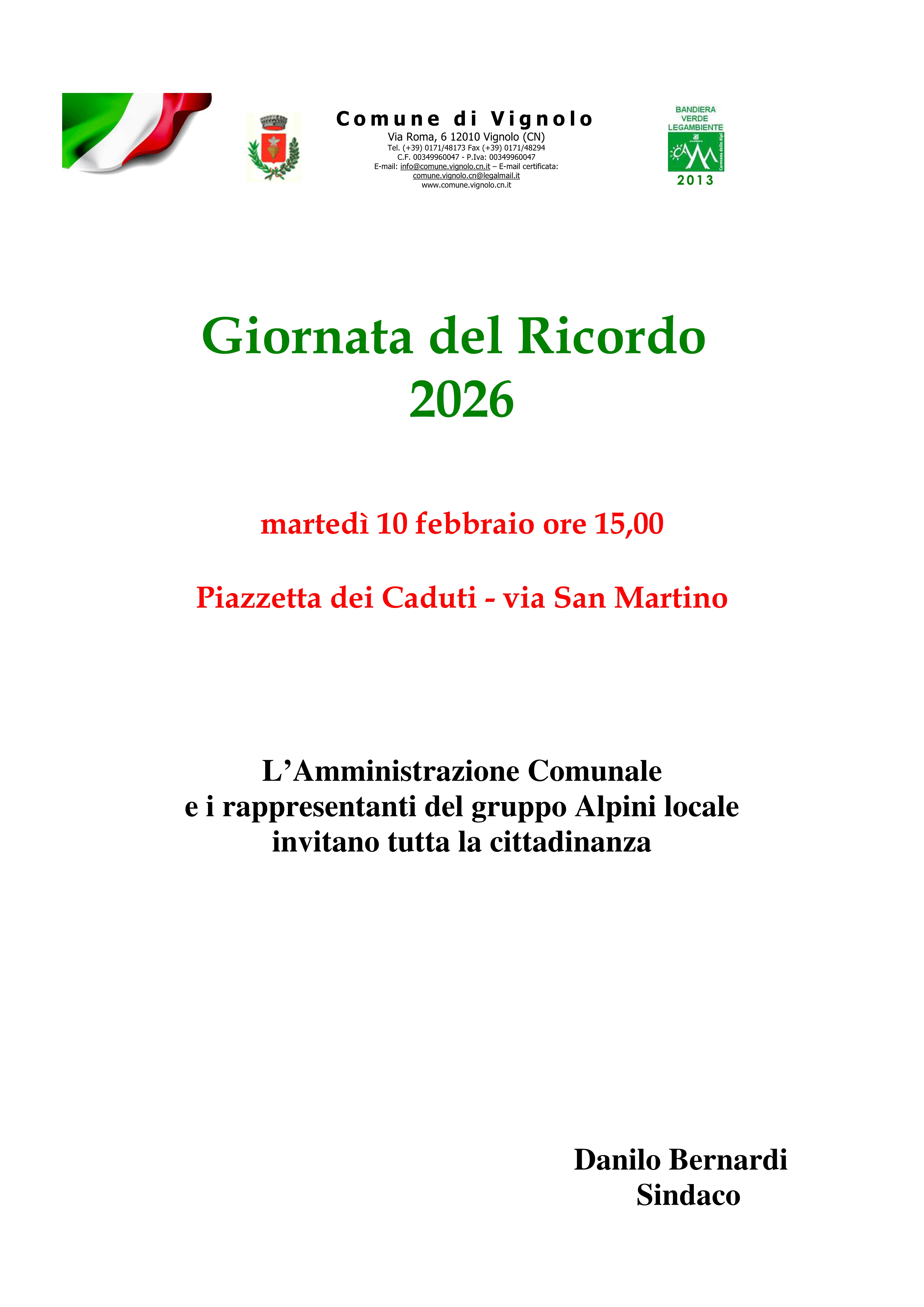 Giornata del Ricordo